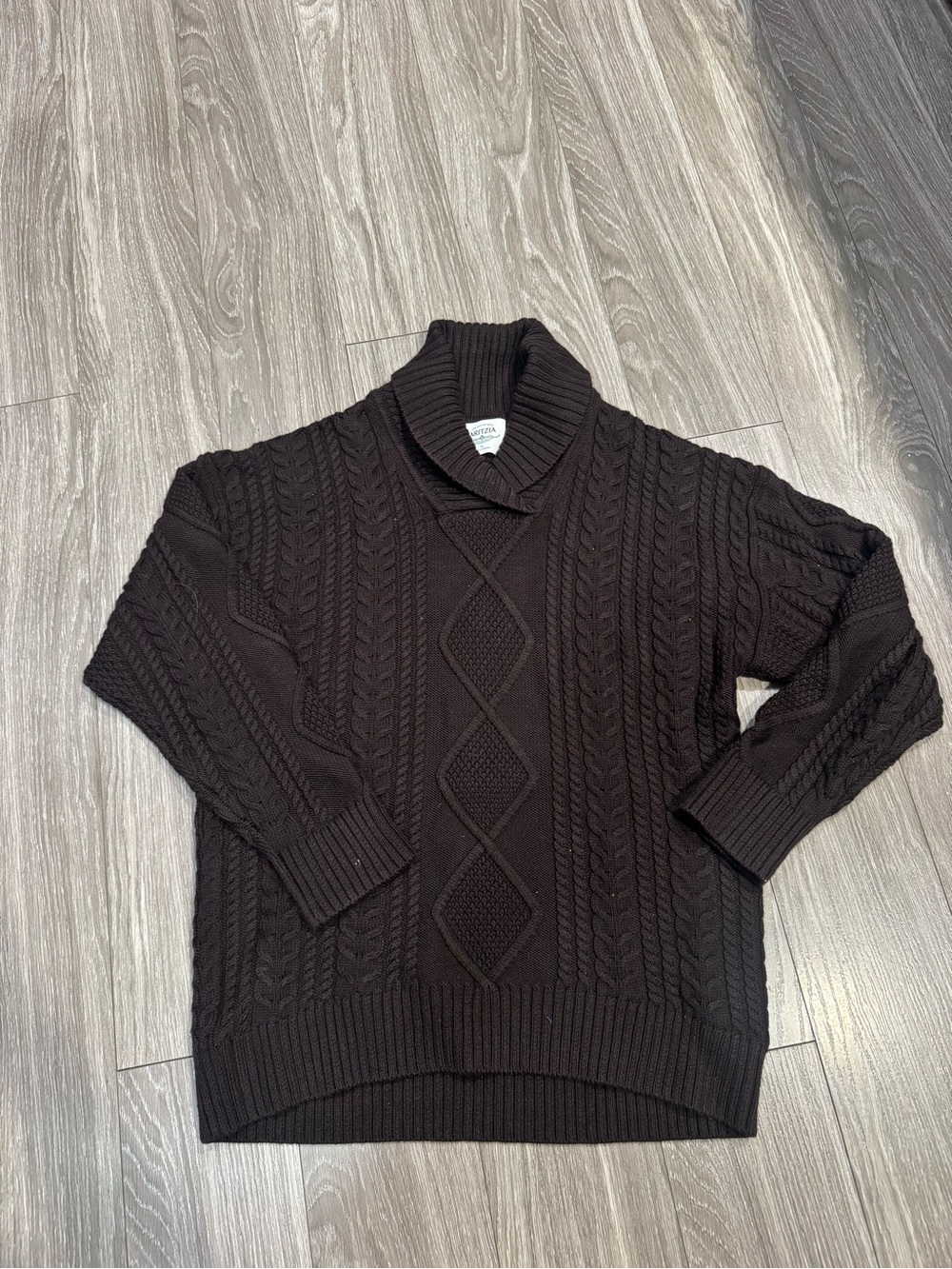 Aritzia cable knit sweater